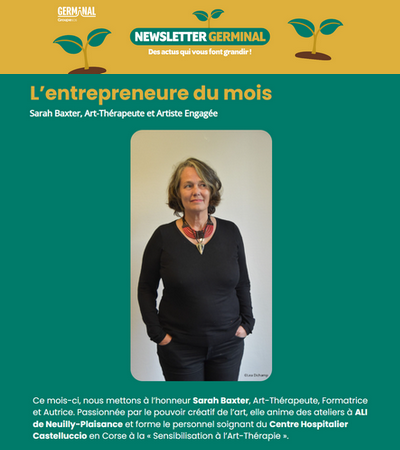 Mise à l'honneur dans la Newsletter de l'Association Germinal
